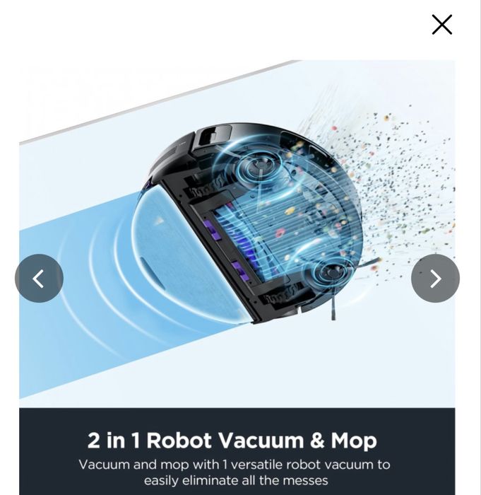 Robot de aspirare/spalare Eureka