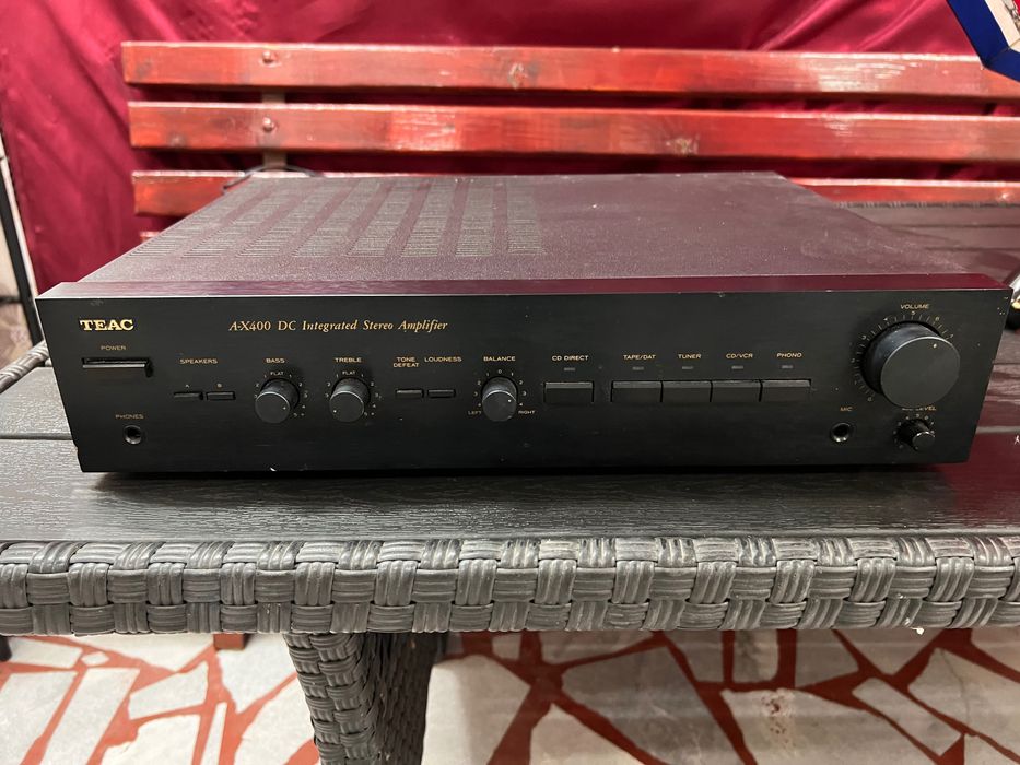 УСИЛВАТЕЛ TEAC A-X400

(Цената е за брой)