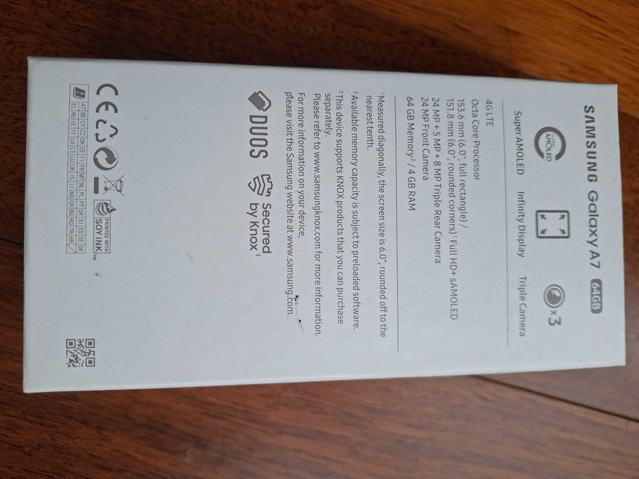 SAMSUNG Galaxy a7(2018) Duos