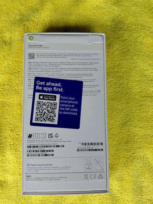 Vand/Schimb IPhone 16 Pro Max 5g 1 TB Impecabil Fulbox Liber