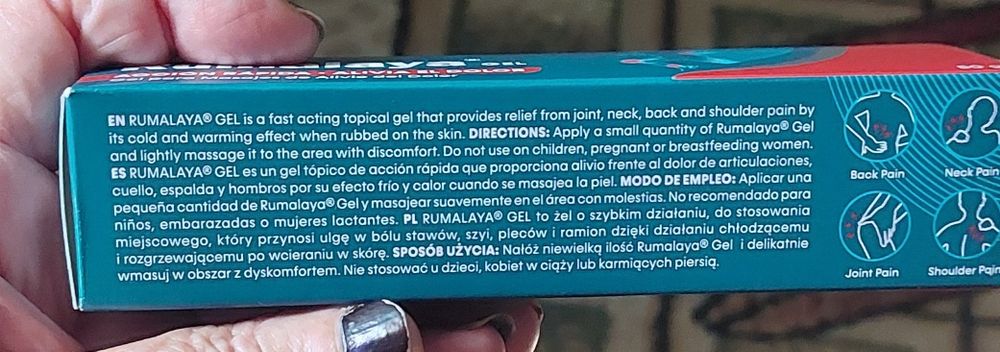 Gel Rumalaya de 50g. preț 30 lei  negociabil.