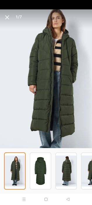 Geaca lungă de damă pentru toamnă/iarnă