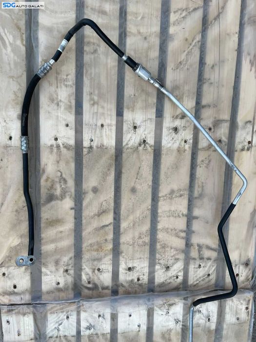 Furtun Conducta Teava Compresor Radiator AC Aer Conditionat Clima Volkswagen Phaeton 3.0 TDI 2002 - 2010 Cod 3D0260711R 3D0260712 3D2260712B