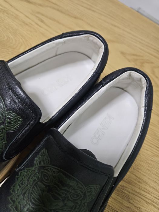 Kenzo Paris Tiger - кожени обувки