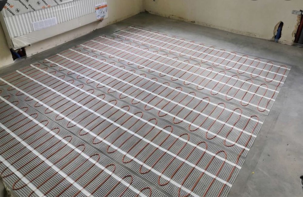 Тёплый Пол под Кафель, в Стяжку, Наливной пол Европа, Россия!