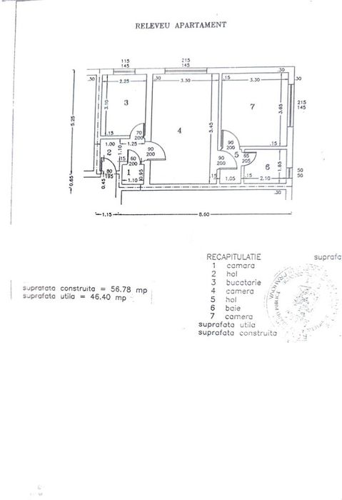 ROANDY-Apartament cu centrala termica proprie-Ultracentral