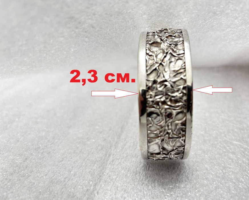 Единствена! Сребърна Гривна (проба 925)-30,73 гр., ръчна изработка