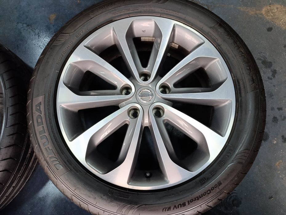 Jante originale Nissan Qashqai 18' cu anvelope de vara dot 2023