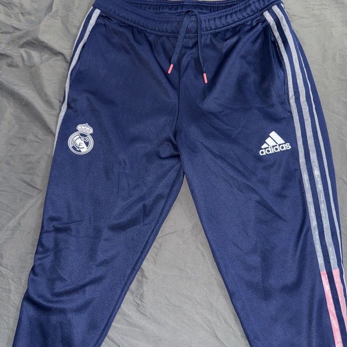 ADIDAS DNA Real Madrid Royal Blue tracksuit pants анцунг