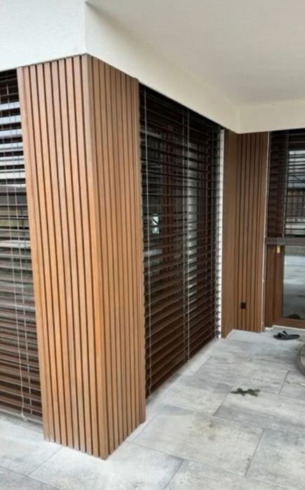 Стеновые металлические панели Луверы