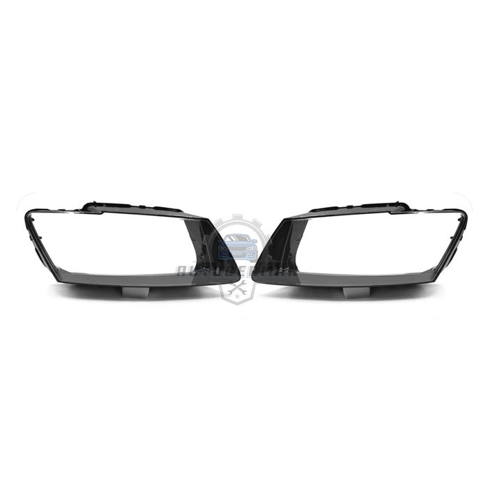 Капаци фарове Audi Q5 2013 2014 2015 2016 2017 стъкло фар крушки Ауди Кю5 Xenon предни фарове фарова оптика защитно стъкло капак фар авто осветление