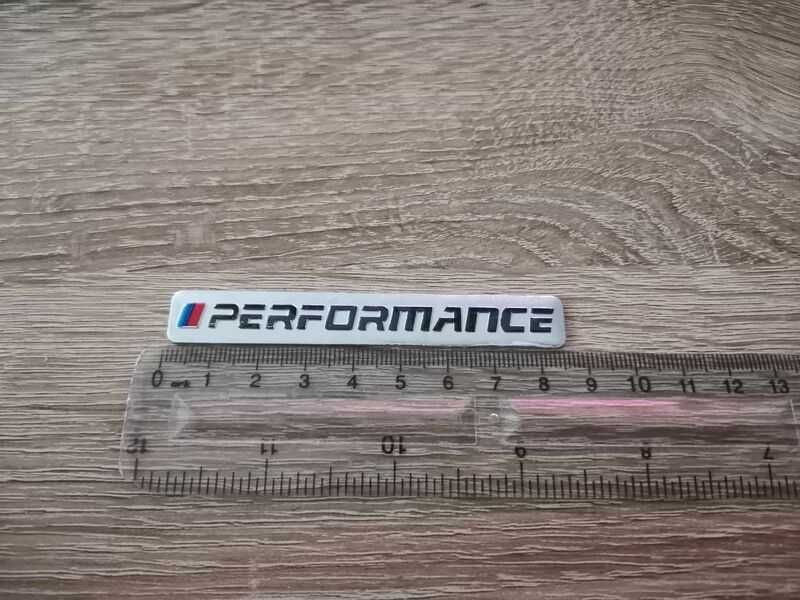 BMW Performance сребрист стикер