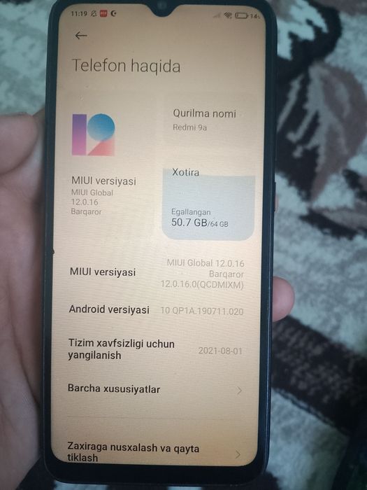 Redmi 9 A sotiladi, ekranda rang chiqyapti bazida, sm kta tanlaydi kyn