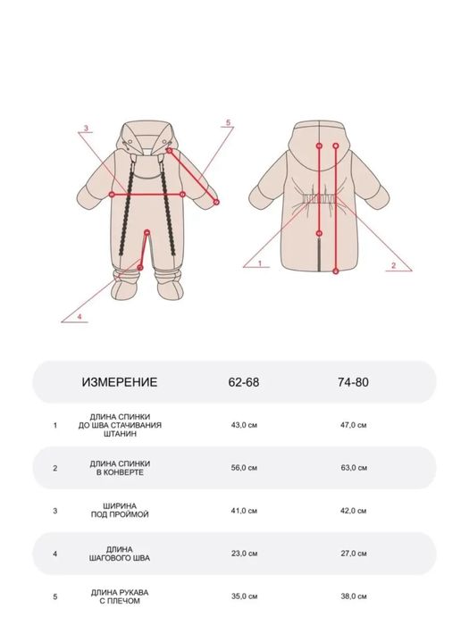 Детский комбинезон