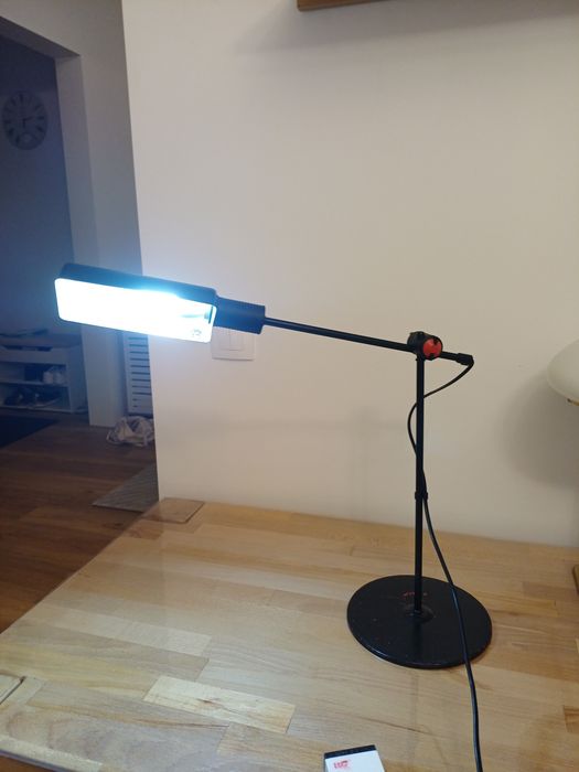 Accesoriu decorațiune lumina pălărie metal Veneta Lumi 1980 Italia