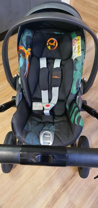 Бебешка количка Cybex Priam Platinum Birds of Paradise