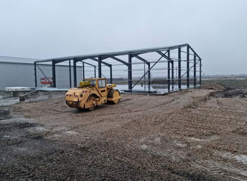 Vând hală metalică conform proiectului dvs lucrăm fără avans