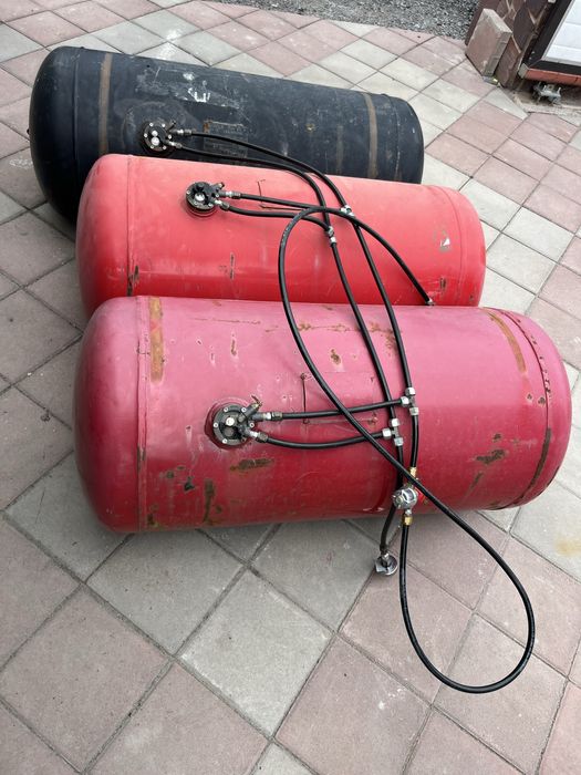 Газгольдер б/у на прицепе