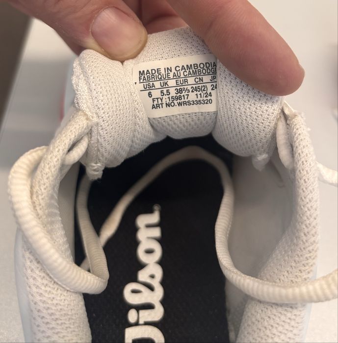 Wilson junior rush 38 2/3