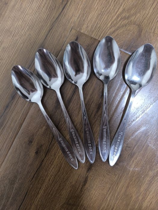 Ложки нержавейки Алюминиевые ложки и вилки .