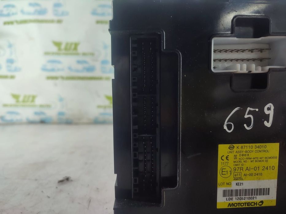 Calculator modul  confort 8711034010 SsangYong Korando 3 [2010 - 2013