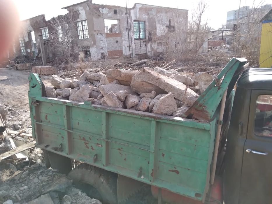 БУТ камень, ПГС, Вывоз мусора