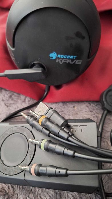 Casti profesionale de gaming Roccat Cave surround real 7.1