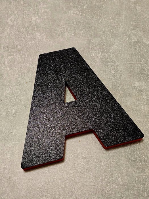 Litere decorative personalizate 3D –  design floral