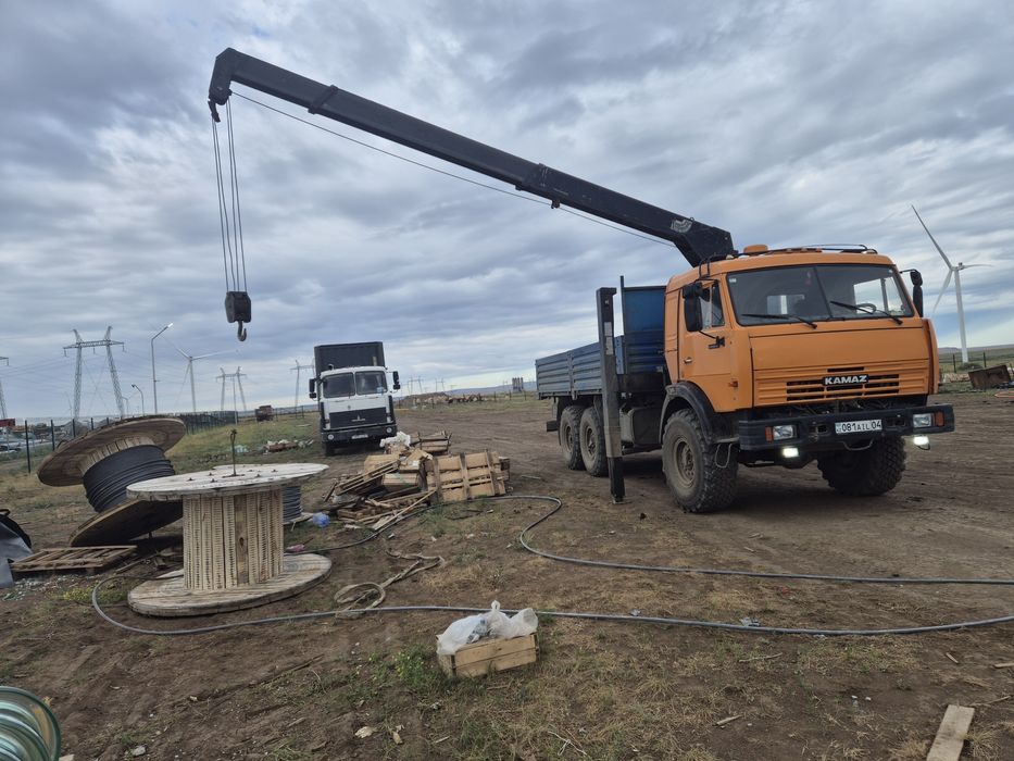 услуги манипулятора камаз вездеход