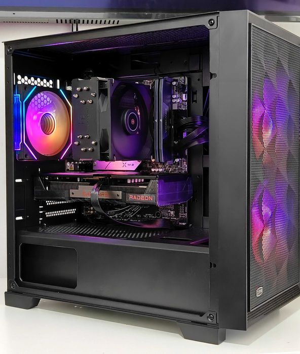 PC AMD Ryzen 5 9600 32GB DDR5 RX 9060XT 16GB 1TB NVMe