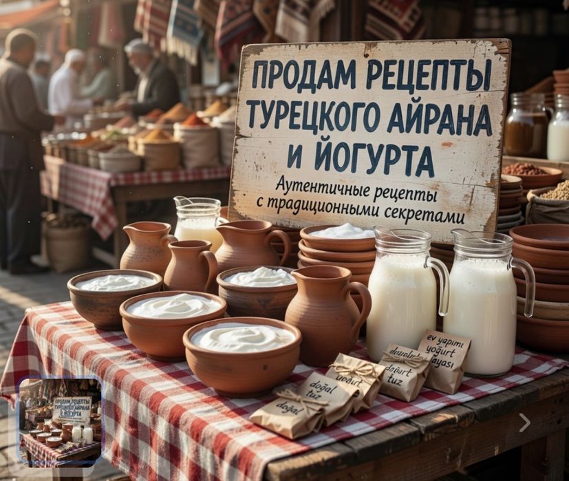 Турецкий айран освежающий