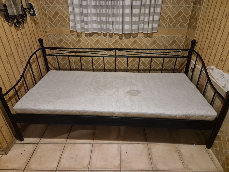 Метално легло, тръбна мебел 2.00/1.00