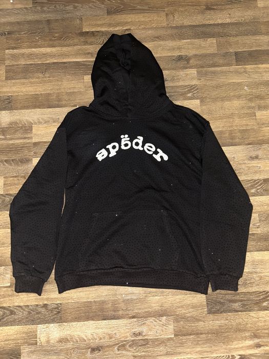 Hanorac spider cu pietre