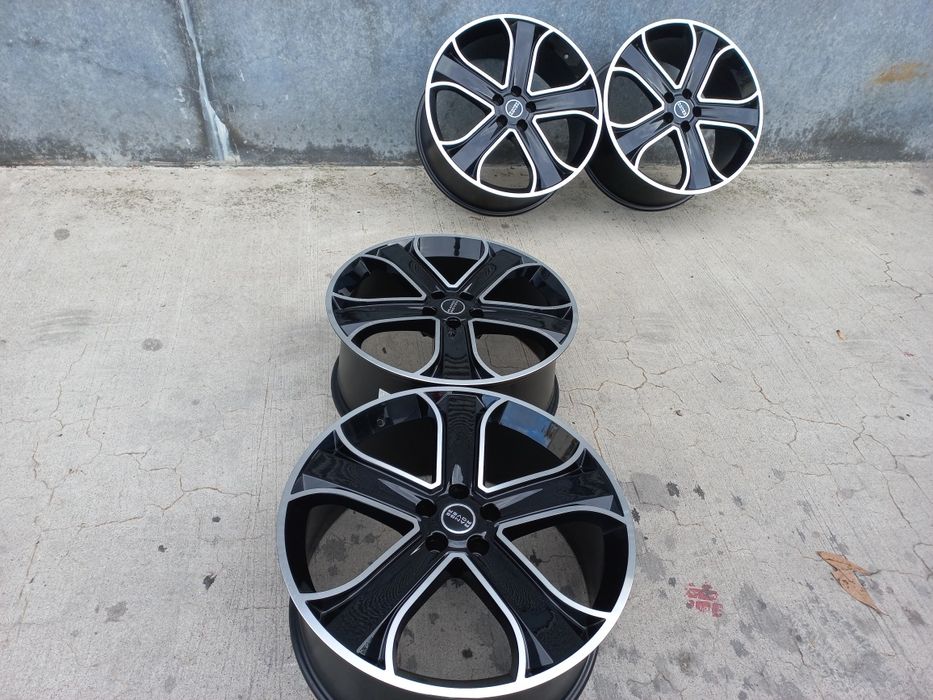 22"Range Rover Vogue-Sport Autobiografi 9.5j et45 72.6 Bmw X5 X6 Black