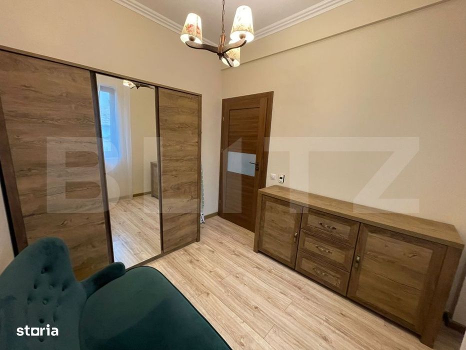 Apartament 3 camere, 65 mp, scara interioara si curte - Ciuperca 1 Mai