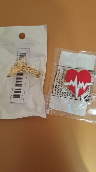 Брошь медицинская бюжитерия