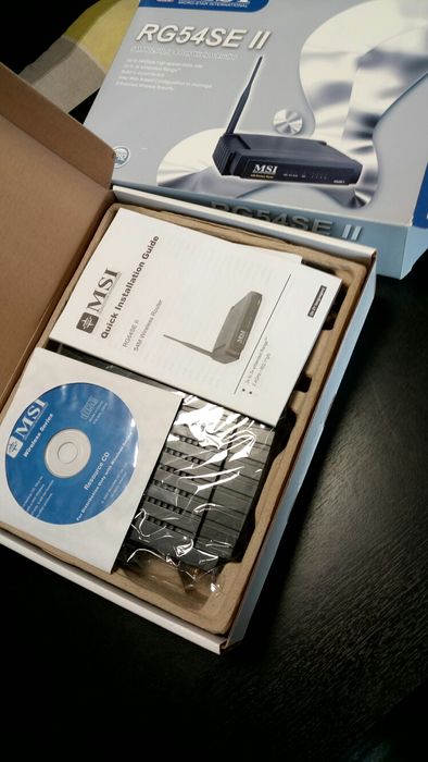 Vand Router MSI RG54SE II