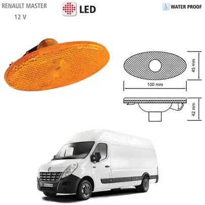 Габарит Рено Мастър, габарити Renault Master LED