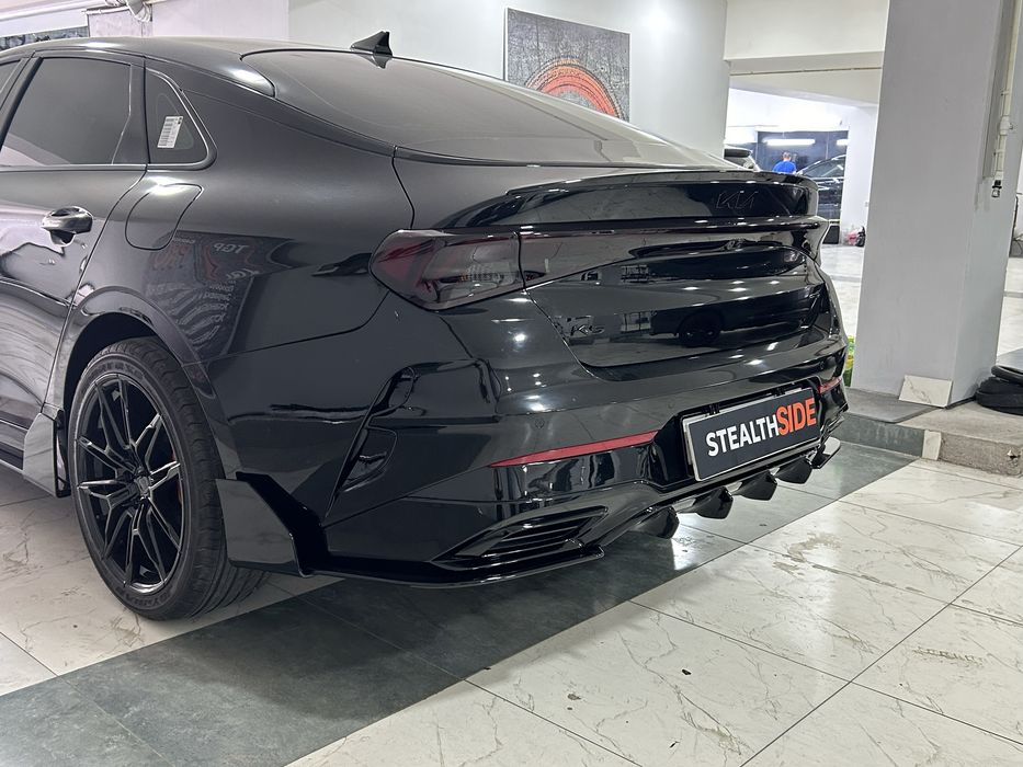 Kia K5 tuning spoller Splitter обвесы сплиттеры пороги диффузоры