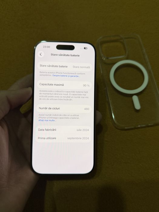 iPhone 16 PRO impecabil Desert Titanium