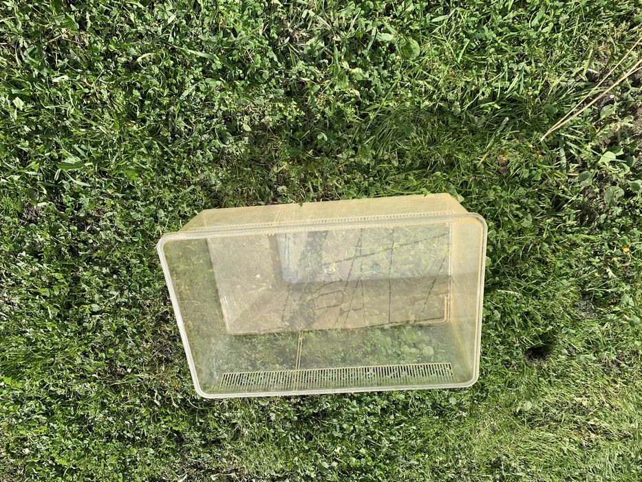 Terariu din plastic Exo Terra Faunarium Flat Medium 36x21x16 cm