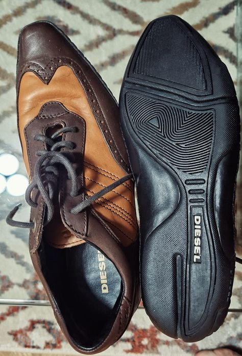 Urgent !!! Pantofi Diesel originali, Noi, piele naturală