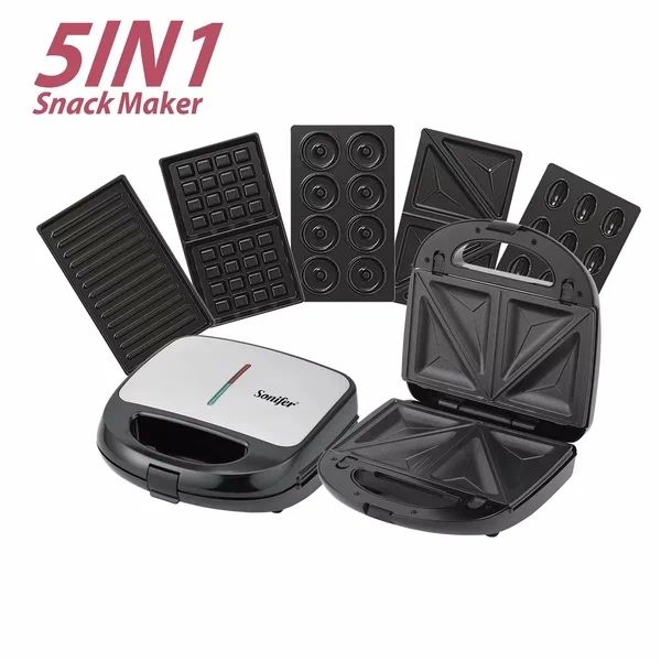 Электровафельница "Sonifer SF-6154", для тостов/сэндвичей