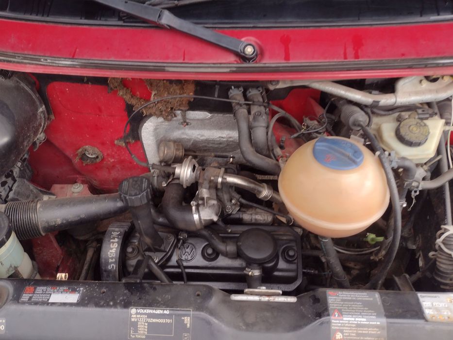 Wv t4 motor 1.9 dt propleme la șasiu după arcuri indoit