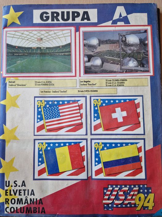 Album Panini USA 1994