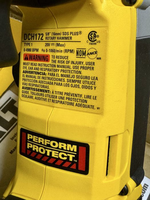 Перфоратор Dewalt 172, оригинал, из США, не китай, новый