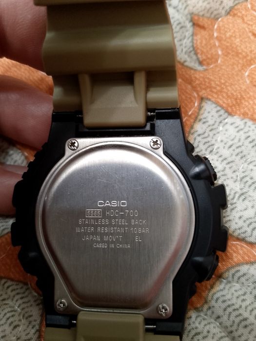 Часы casio с документами