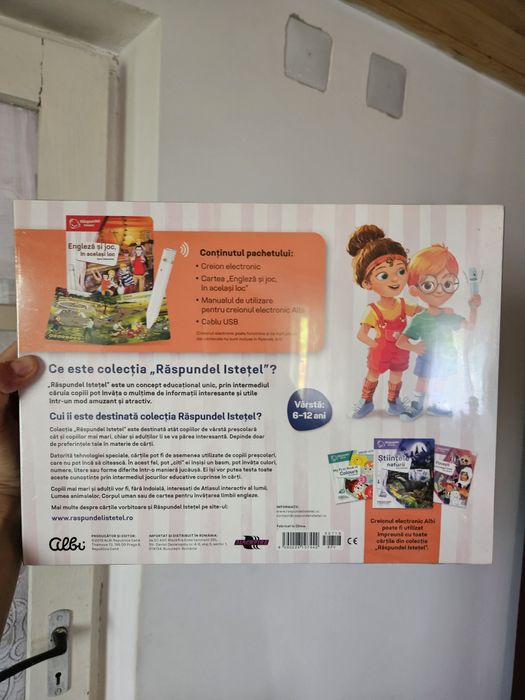 Raspundel Istețel Engelza și joc