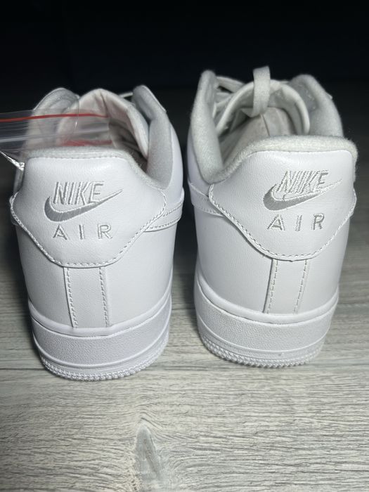 Nike Air Force 1 Supreme Albi - Calitate Premium - Adidasi