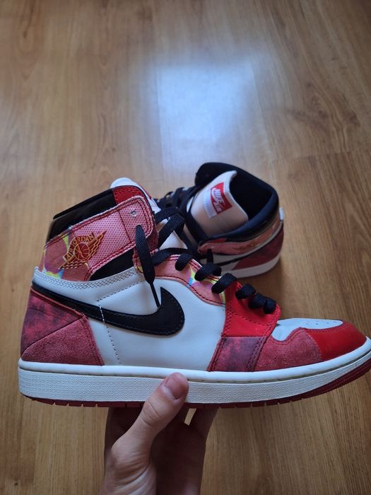 Papuci Air Jordan 1 spider-man across the spider-verse Blaj • OLX.ro